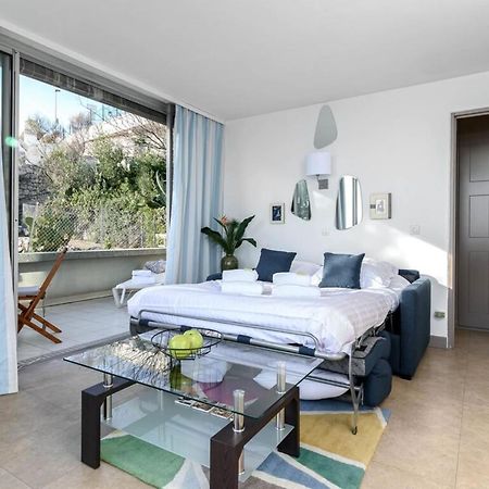 Air-Conditioned Apartment With Sea View Furnished Terrace & Parking Cap-d'Ail Extérieur photo